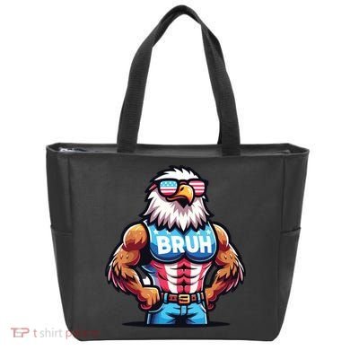 Eagle 4 Of July Tote Bag