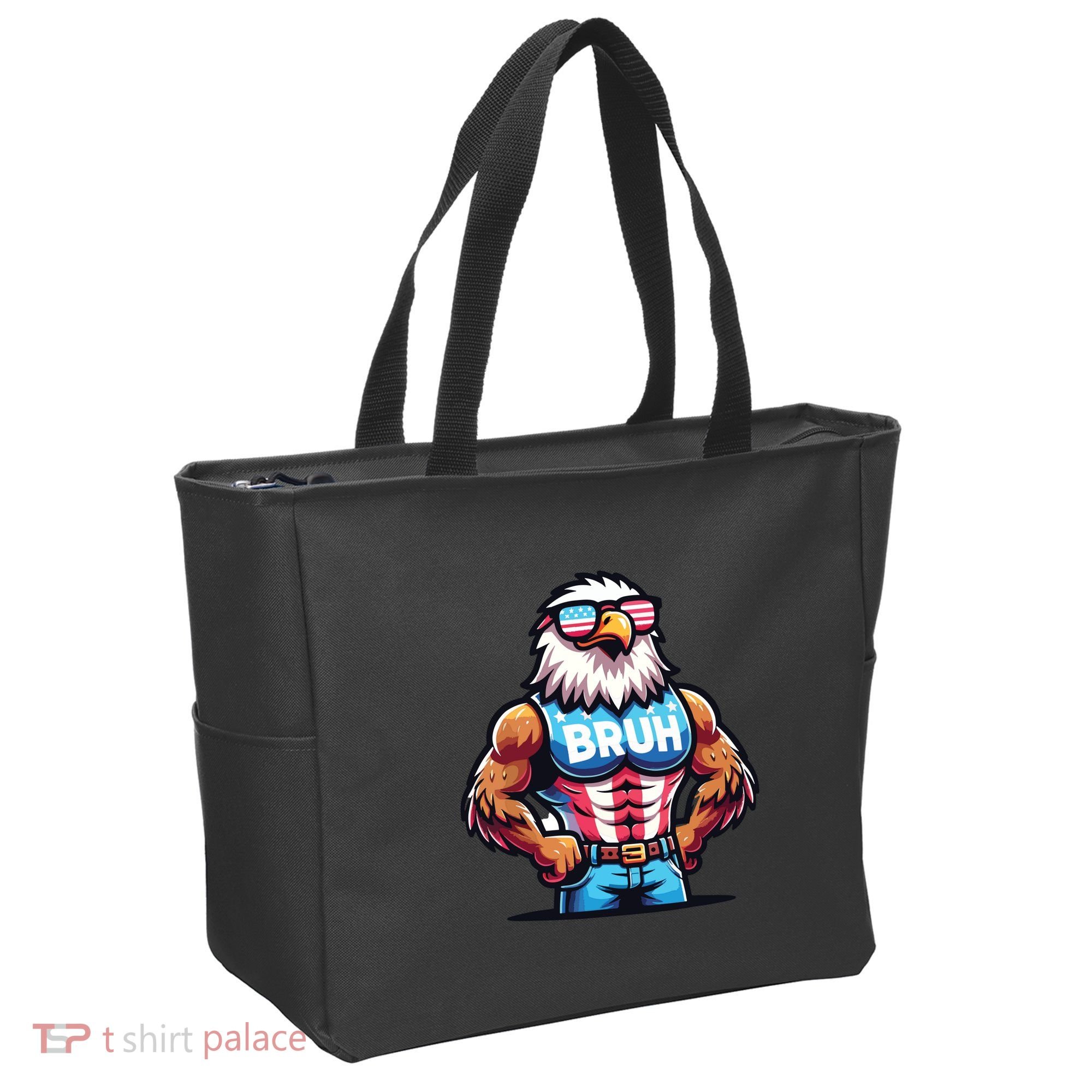 Eagle 4 Of July Tote Bag