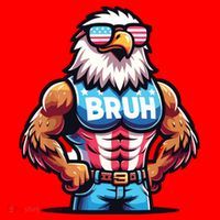 Eagle 4 Of July Santa Hat thumb 1