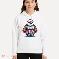 Eagle 4 Of July Hoodie thumb 5