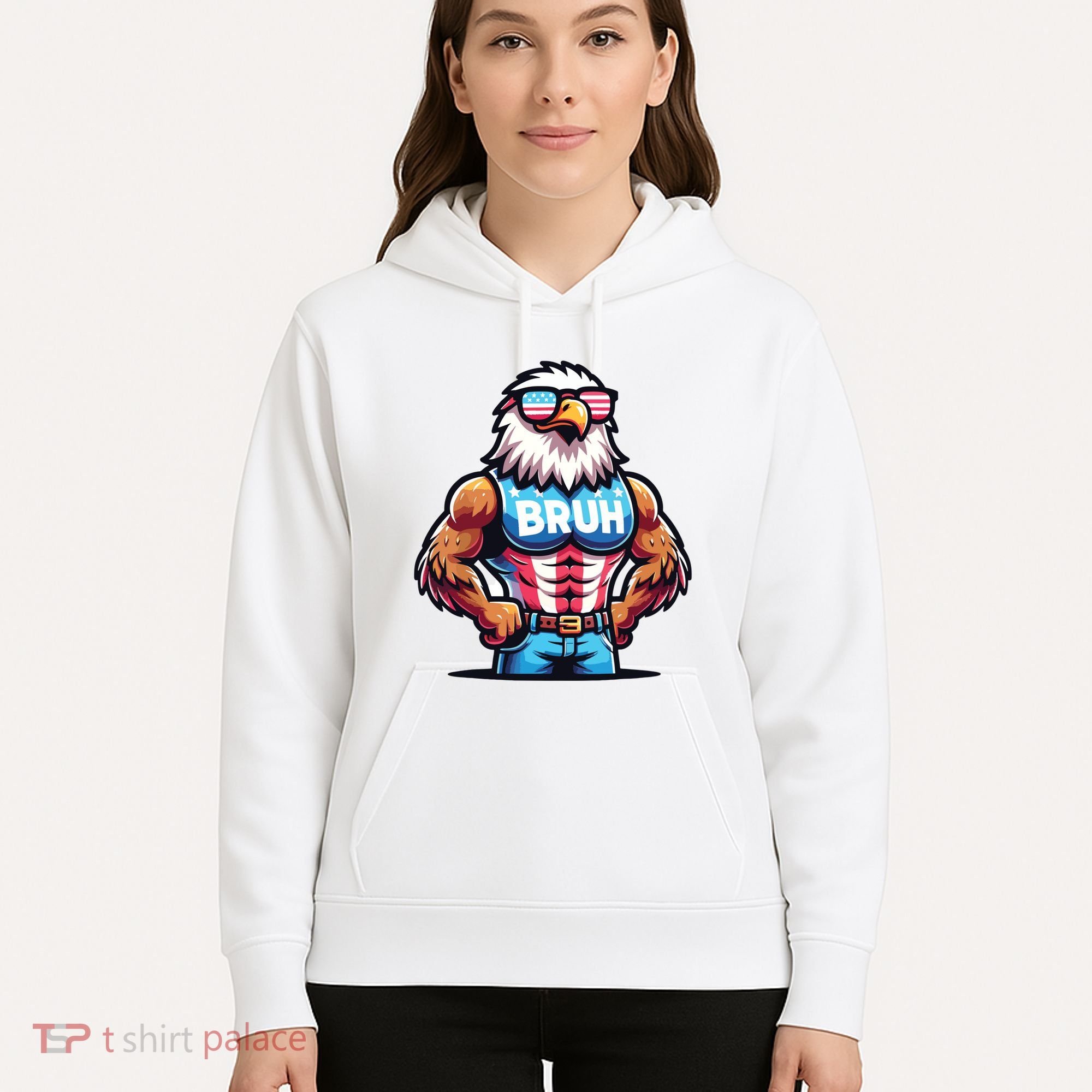 Eagle 4 Of July Hoodie