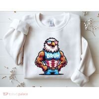 Eagle 4 Of July Sweatshirt thumb 2