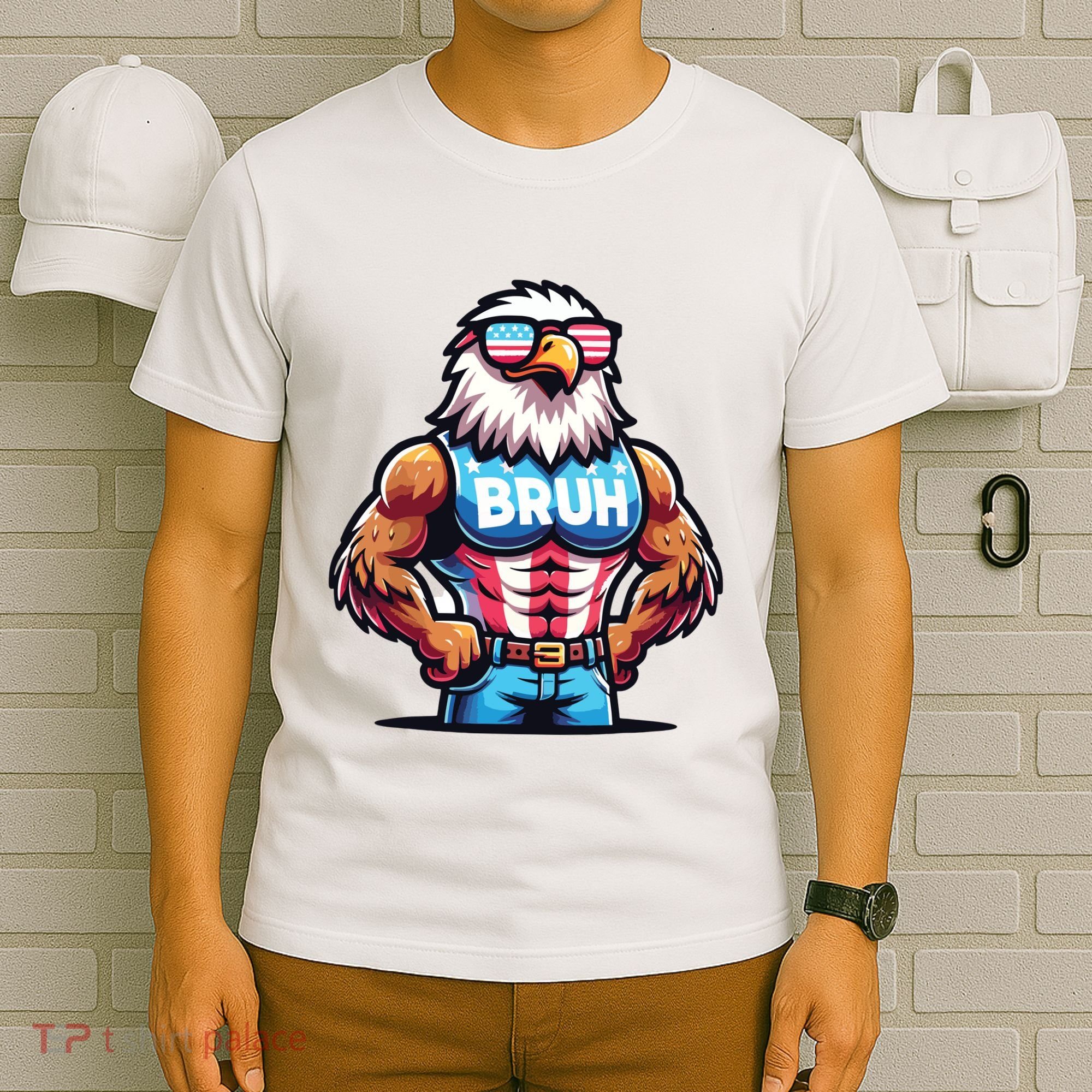 Eagle 4 Of July T-Shirt