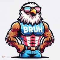 Eagle 4 Of July T-Shirt thumb 7