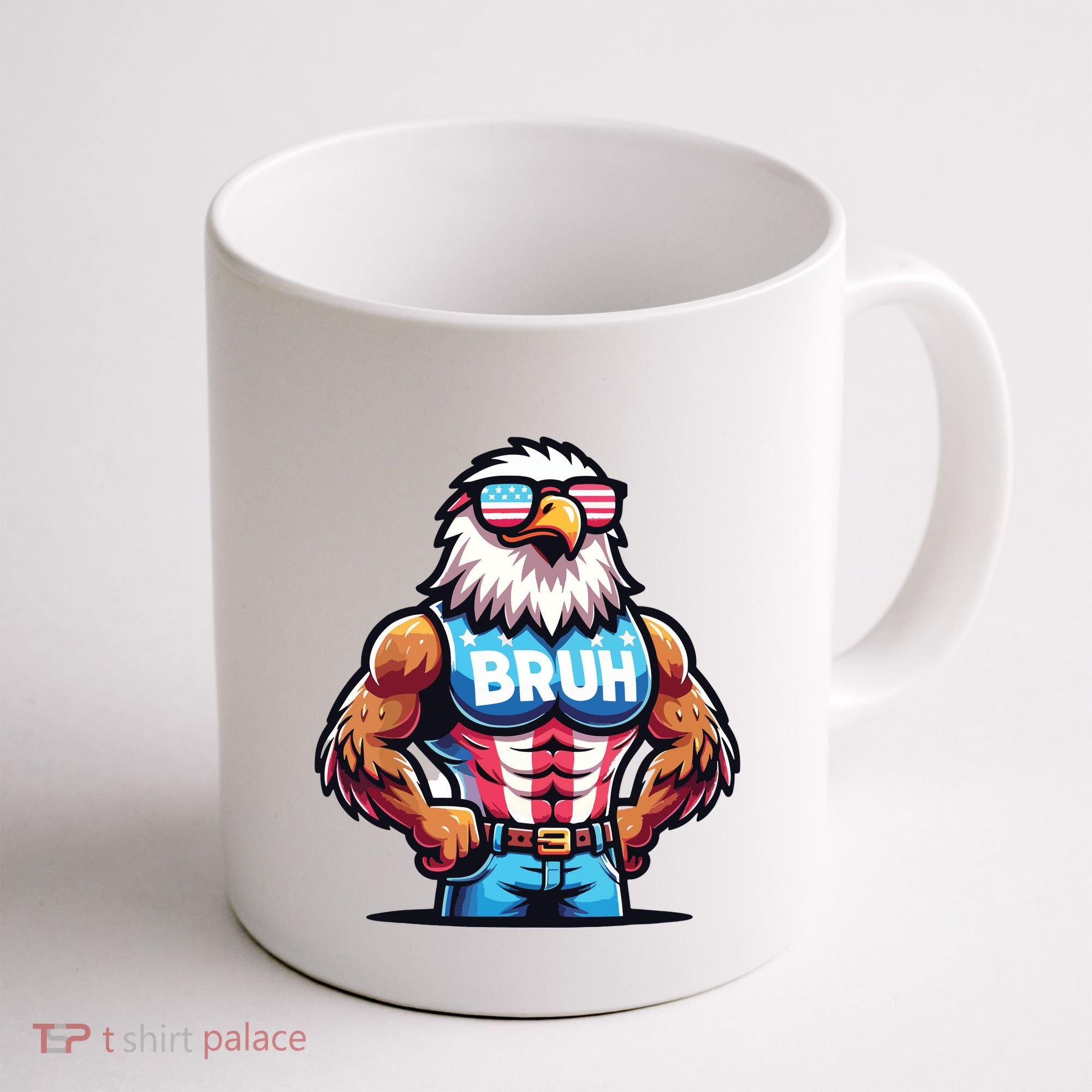 Eagle 4 Of July Coffee Mug