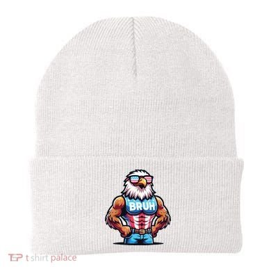 Eagle 4 Of July Beanie
