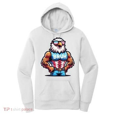 Eagle 4 Of July Women's Hoodie