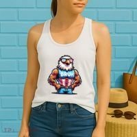 Eagle 4 Of July Women's Tank Top thumb 2