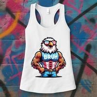 Eagle 4 Of July Women's Tank Top thumb 3
