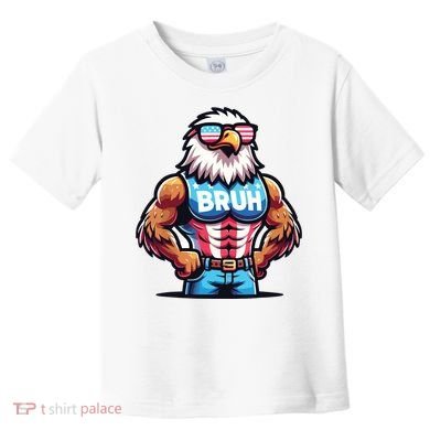 Eagle 4 Of July Toddler T-Shirt