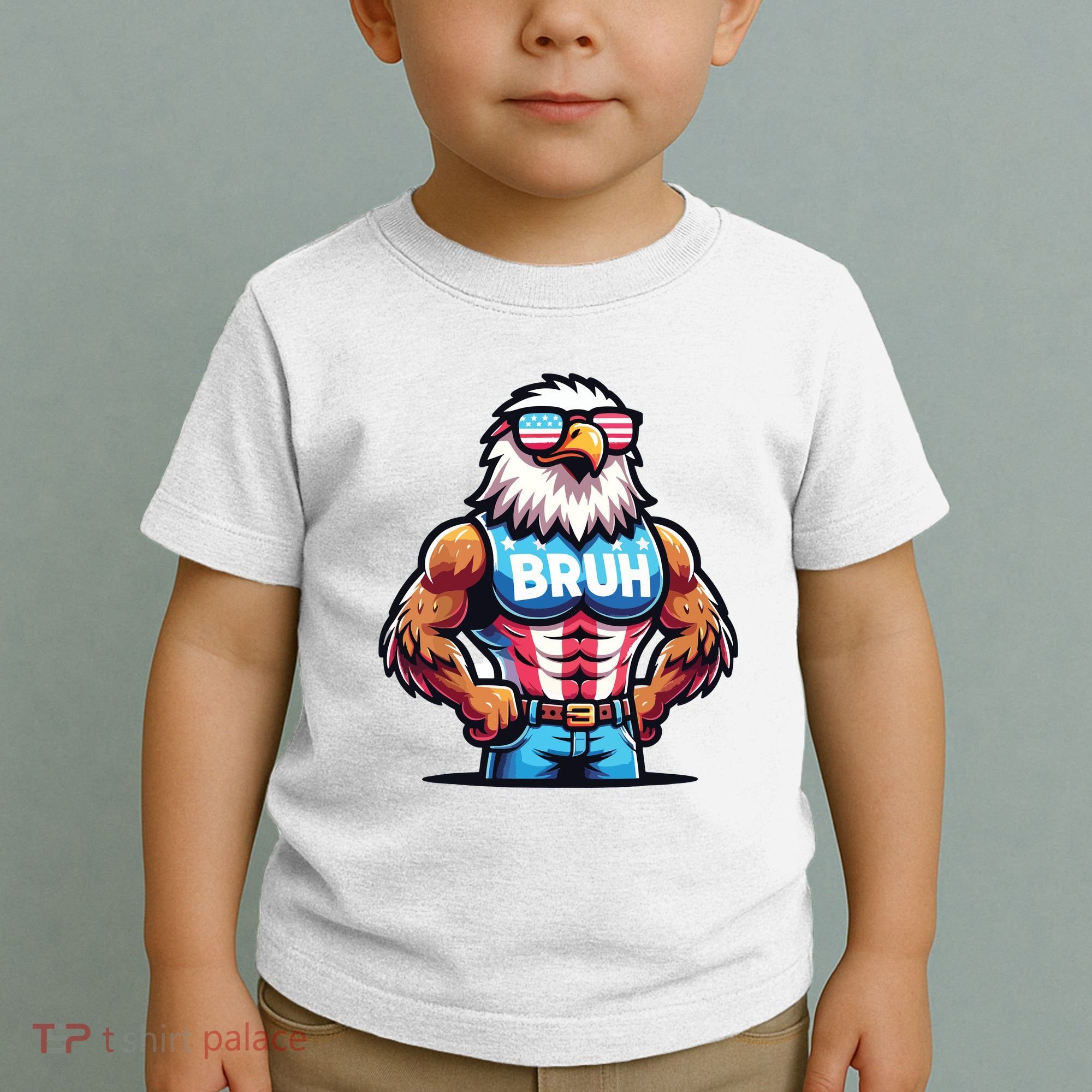 Eagle 4 Of July Toddler T-Shirt