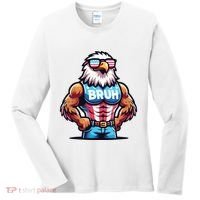 Eagle 4 Of July Women's Long Sleeve Shirt thumb 0