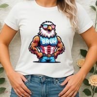 Eagle 4 Of July Women's T-Shirt thumb 2