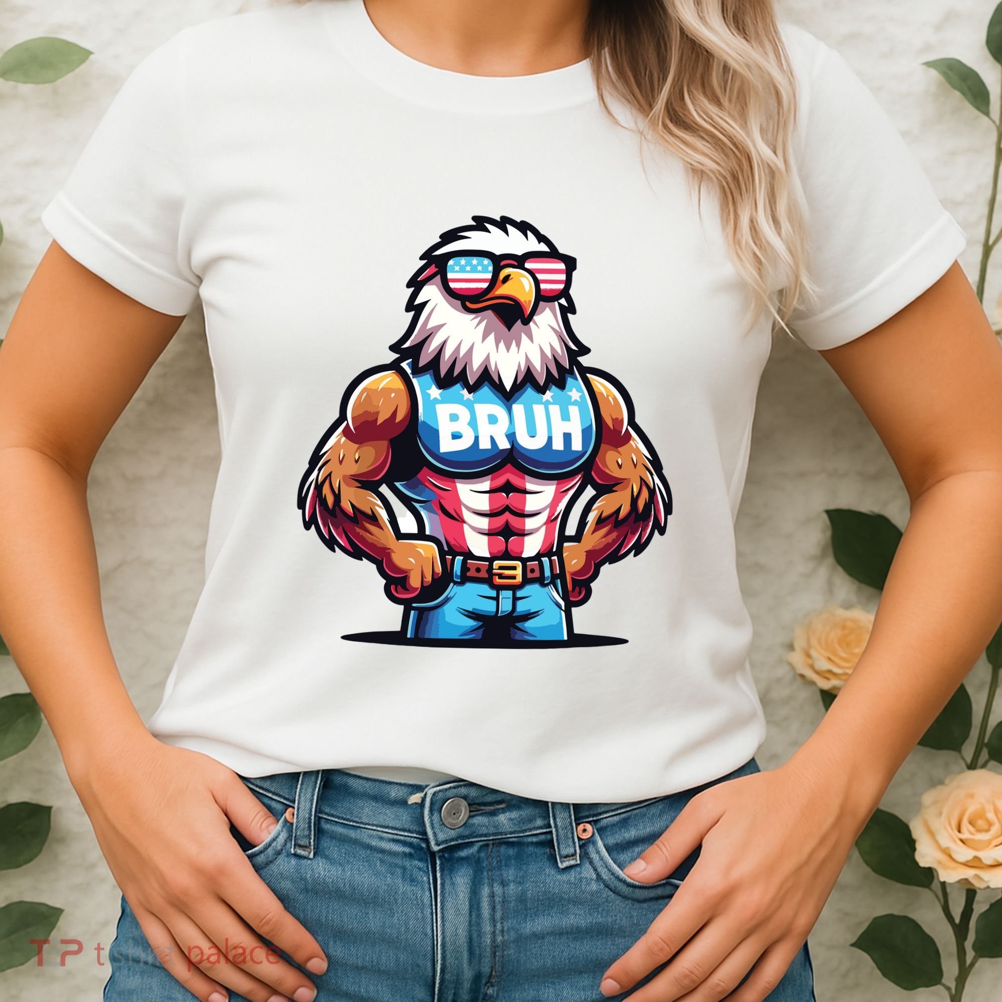 Eagle 4 Of July Women's T-Shirt
