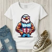 Eagle 4 Of July Women's T-Shirt thumb 3