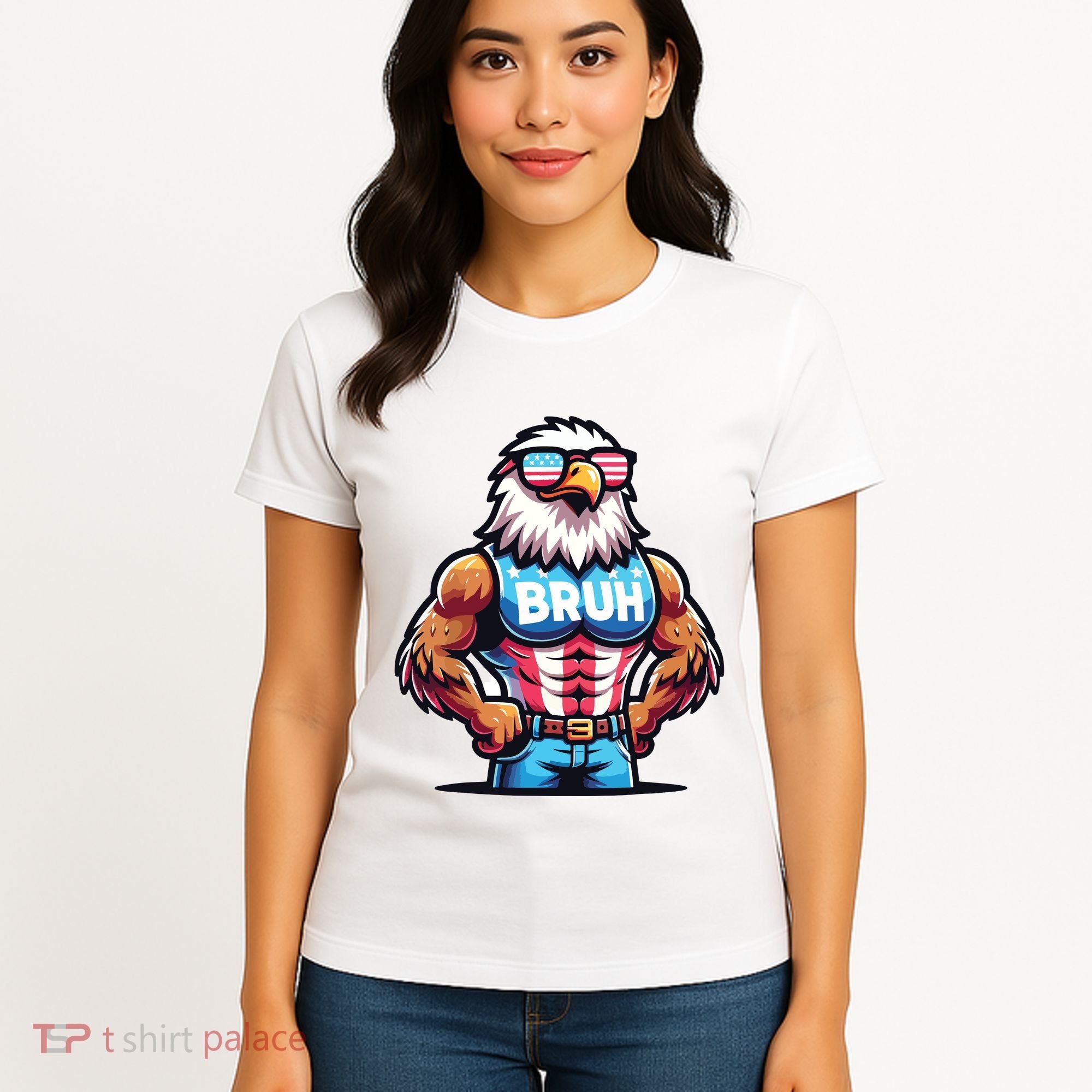 Eagle 4 Of July Women's T-Shirt