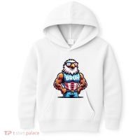 Eagle 4 Of July Kids Hoodie thumb 0