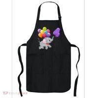 Elephant 4 Years Old Zoo Animals 4th Birthday Apron thumb 0