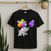 Elephant 4 Years Old Zoo Animals 4th Birthday T-Shirt thumb 2
