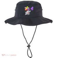 Elephant 4 Years Old Zoo Animals 4th Birthday Bucket Hat thumb 0