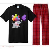 Elephant 4 Years Old Zoo Animals 4th Birthday Pajama Set thumb 0