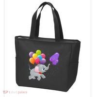 Elephant 4 Years Old Zoo Animals 4th Birthday Tote Bag thumb 3