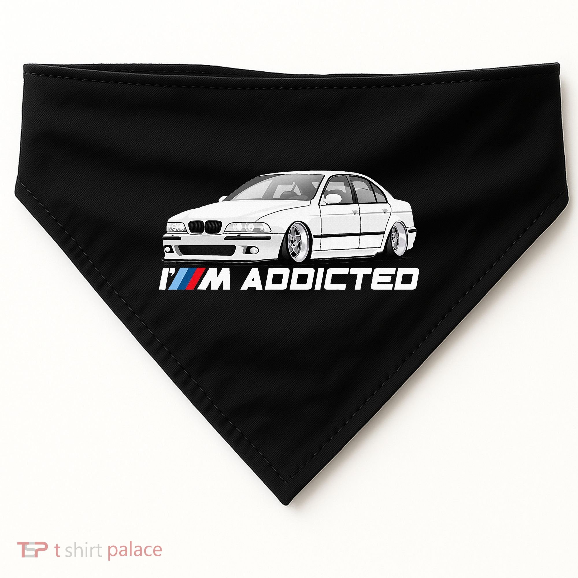 E39 5 Series M Addicted Angel USA-Made Doggie Bandana