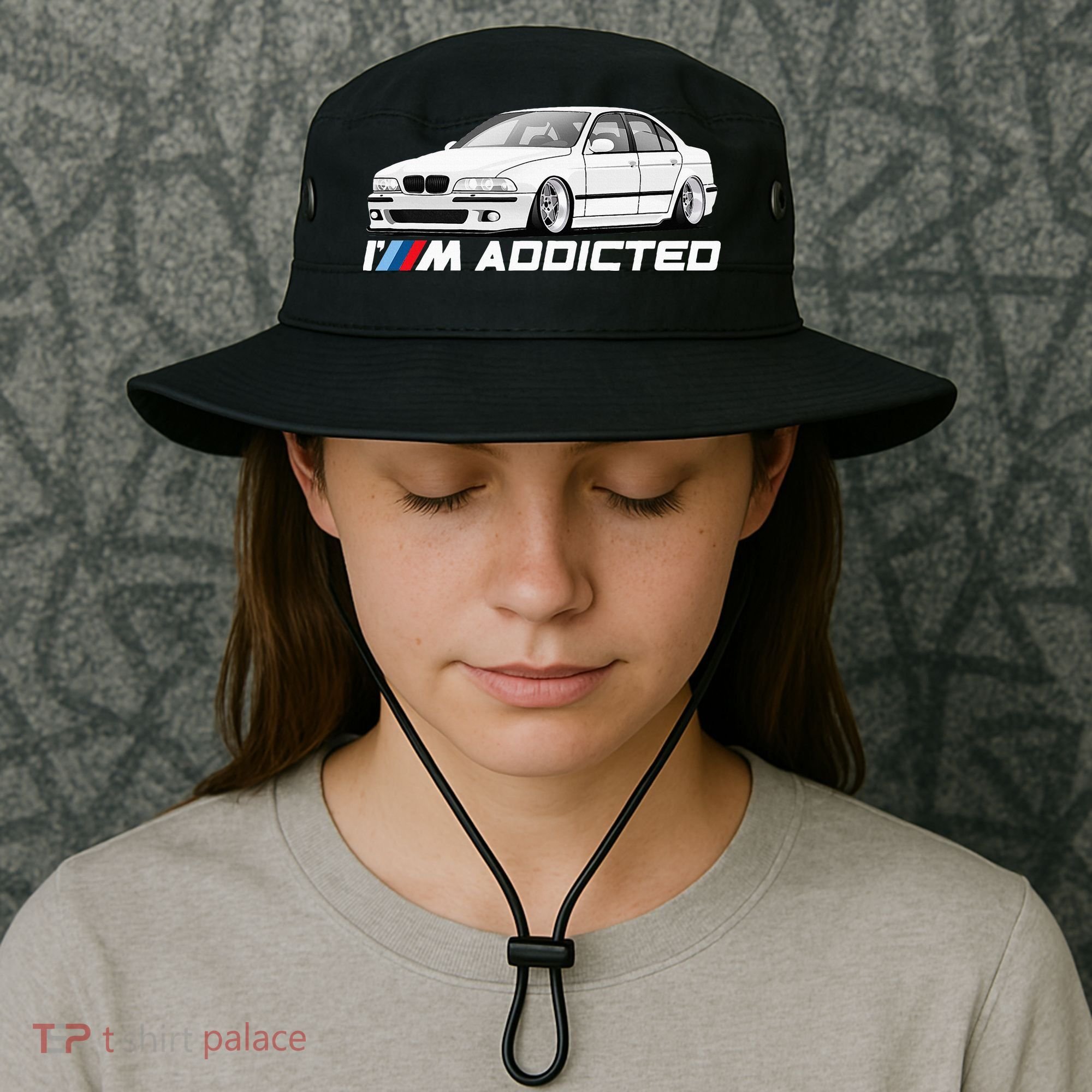E39 5 Series M Addicted Angel Bucket Hat