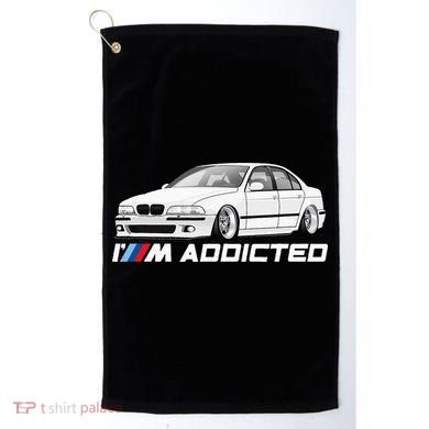 E39 5 Series M Addicted Angel Golf Towel