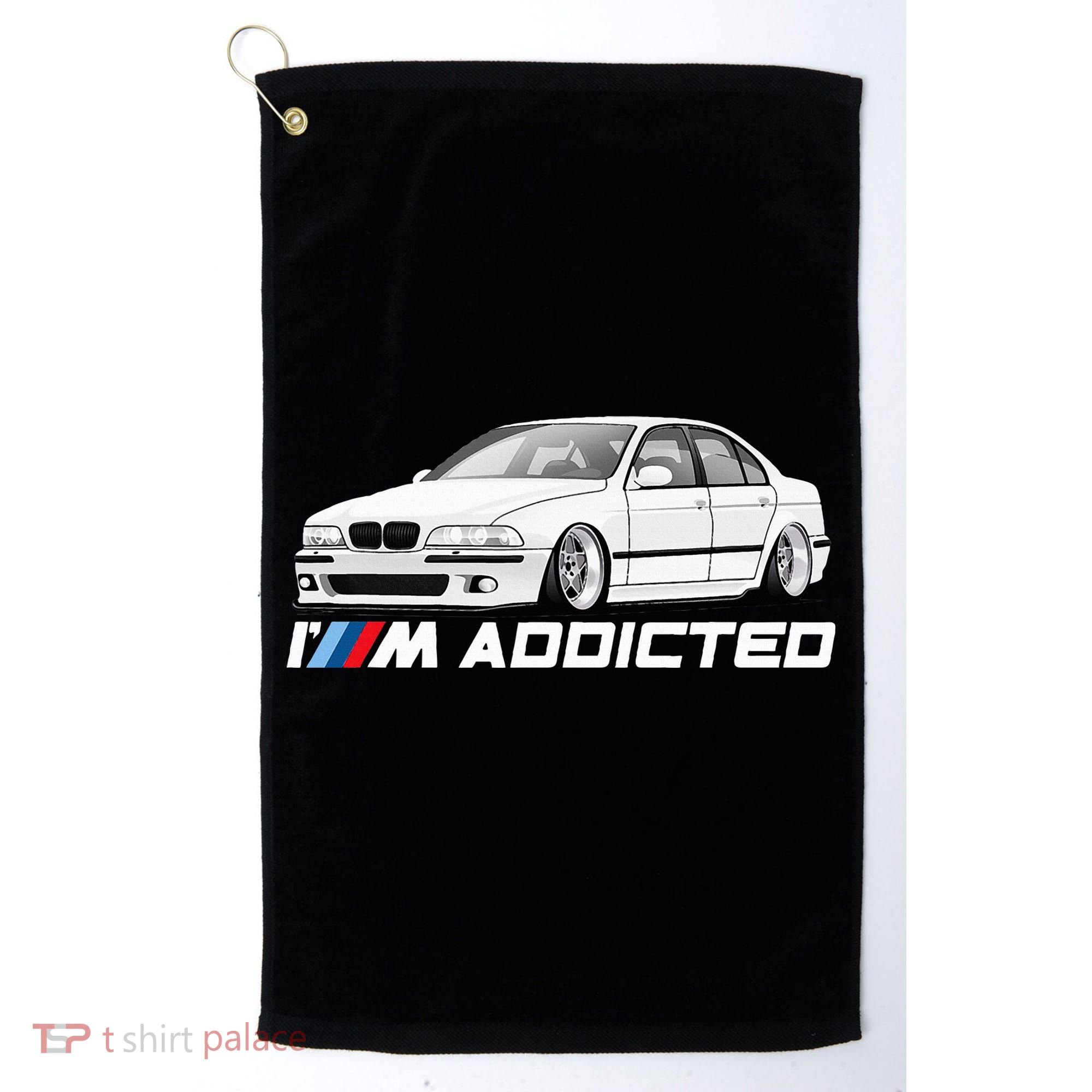 E39 5 Series M Addicted Angel Golf Towel