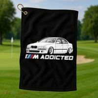 E39 5 Series M Addicted Angel Golf Towel thumb 1