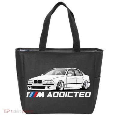 E39 5 Series M Addicted Angel Tote Bag