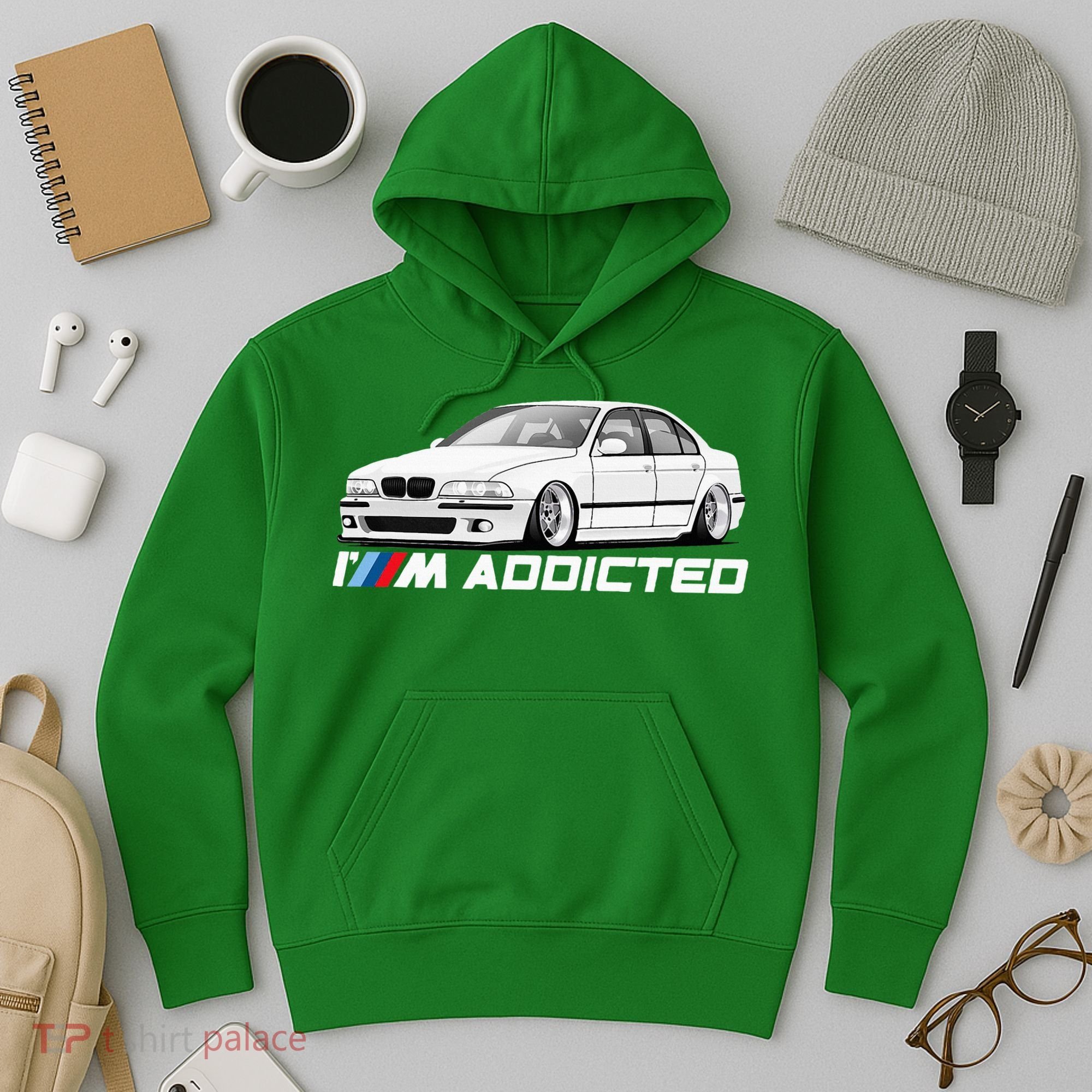 E39 5 Series M Addicted Angel Hoodie