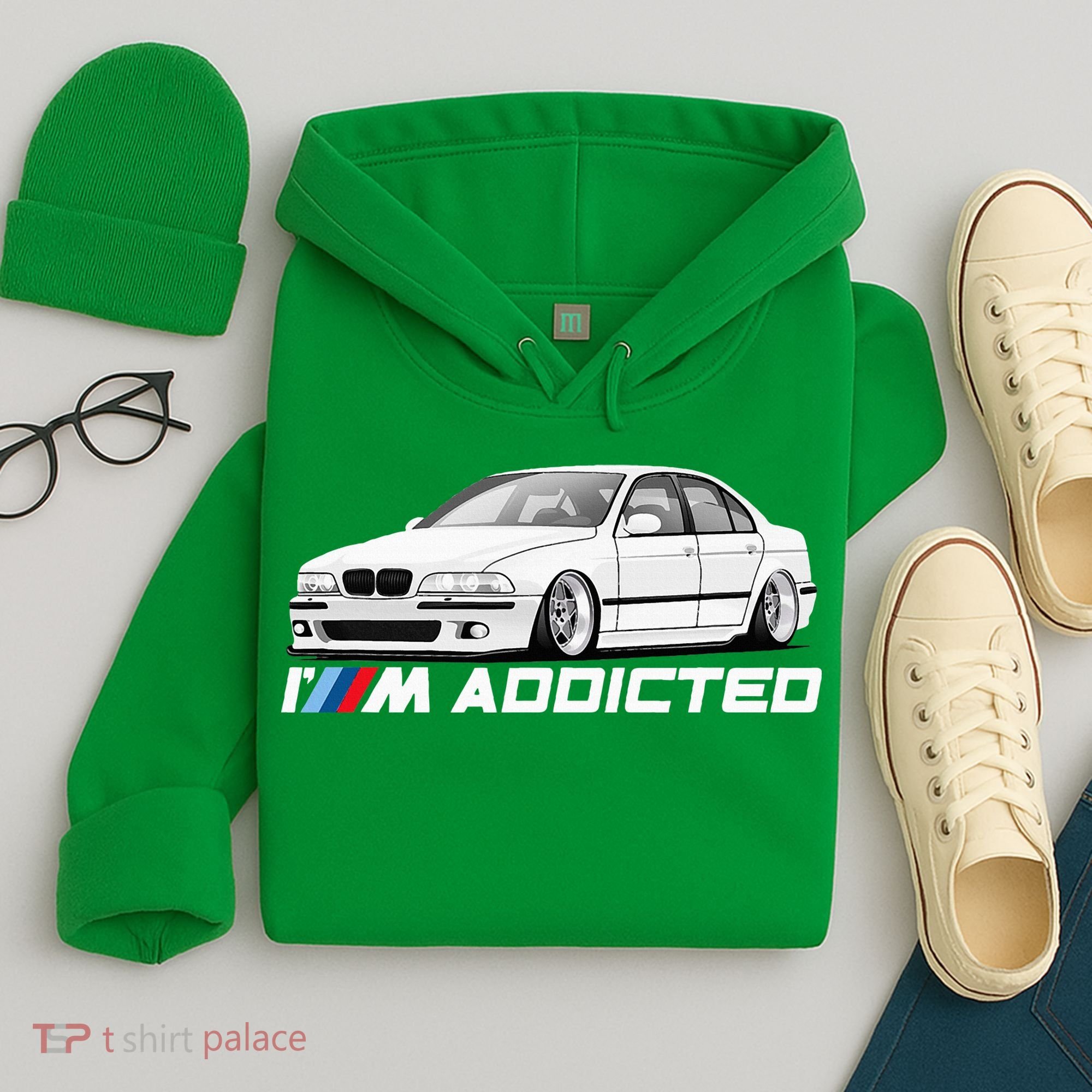 E39 5 Series M Addicted Angel Hoodie