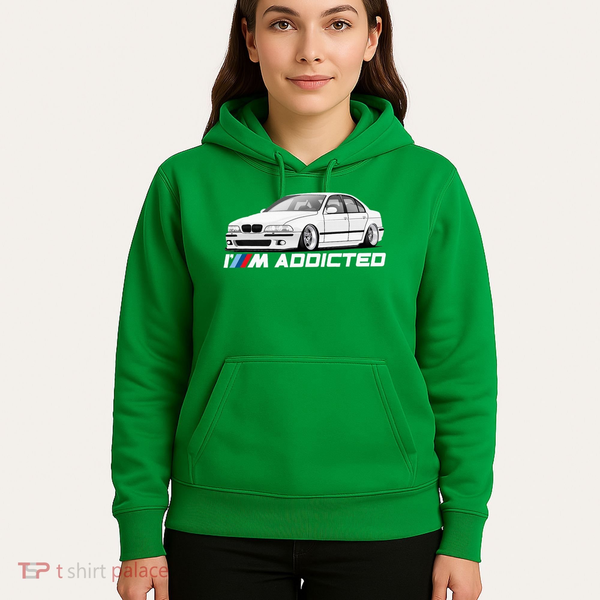 E39 5 Series M Addicted Angel Hoodie