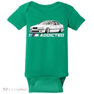 E39 5 Series M Addicted Angel Baby Bodysuit