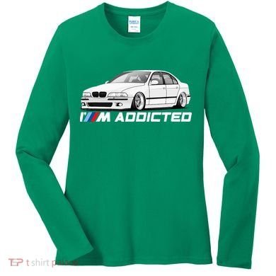 E39 5 Series M Addicted Angel Women's Long Sleeve Shirt