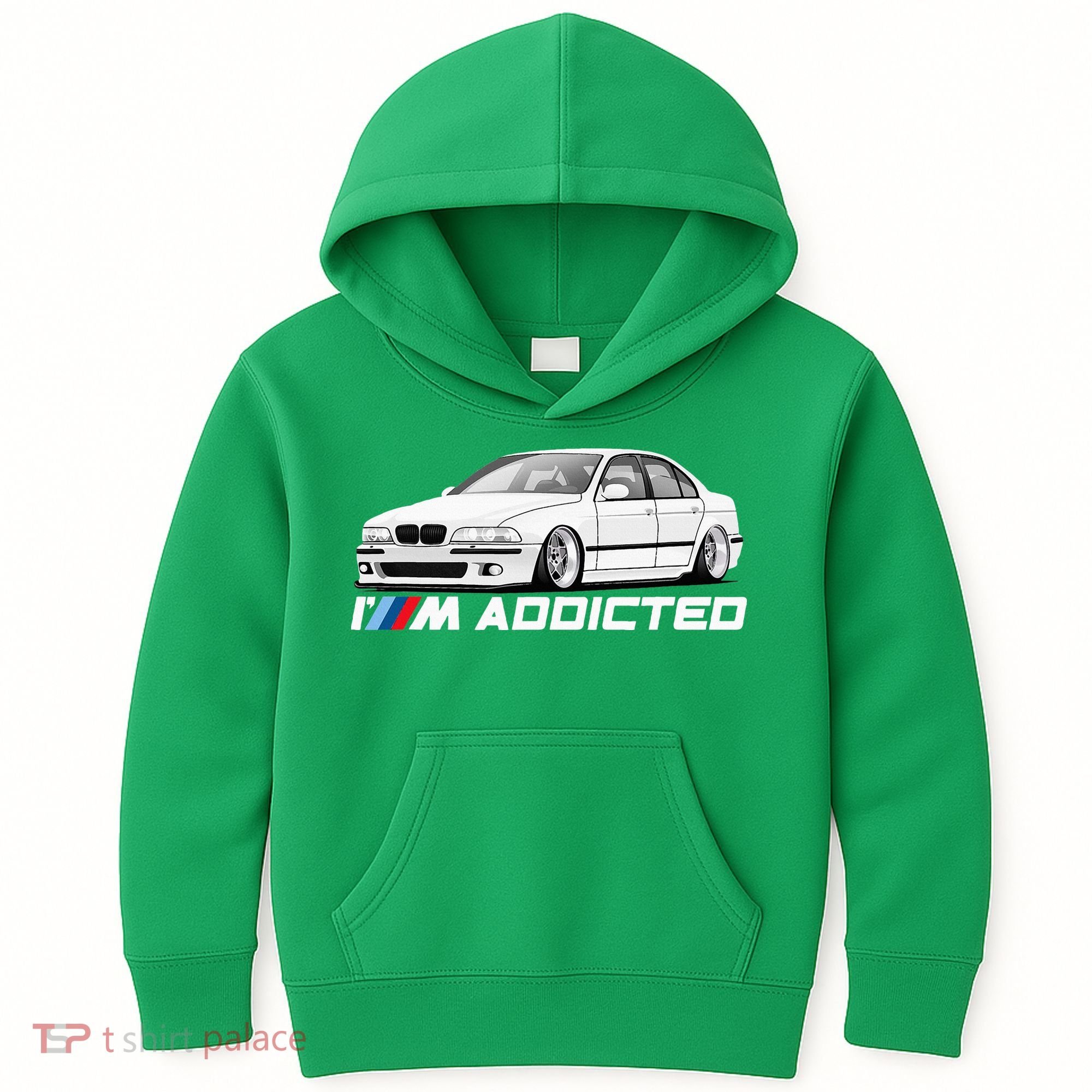 E39 5 Series M Addicted Angel Kids Hoodie