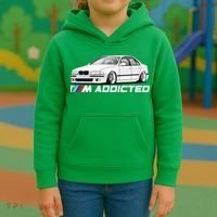 E39 5 Series M Addicted Angel Kids Hoodie thumb 3