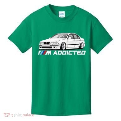 E39 5 Series M Addicted Angel Kids T-Shirt