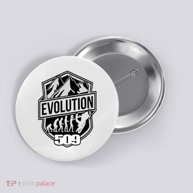 Evolution 509 Slednecks Snowmobile Button