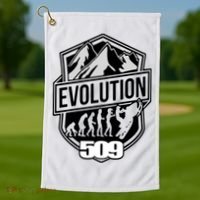 Evolution 509 Slednecks Snowmobile Golf Towel thumb 1