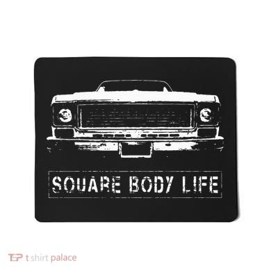 Early 70s Square Body Squarebody Truck Mousepad