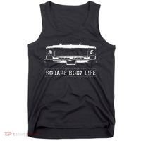 Early 70s Square Body Squarebody Truck Tank Top thumb 0
