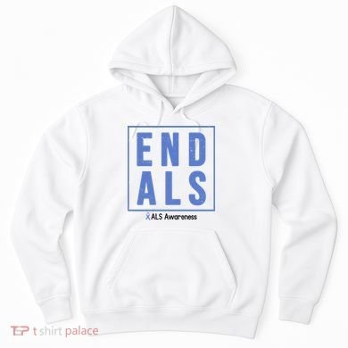 End Als Awareness Ribbon Hoodie