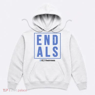 End Als Awareness Ribbon Hoodie