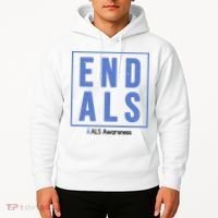 End Als Awareness Ribbon Hoodie thumb 2