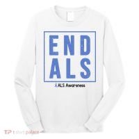 End Als Awareness Ribbon Long Sleeve Shirt thumb 0