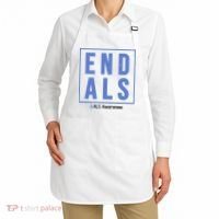 End Als Awareness Ribbon Apron thumb 2