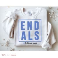 End Als Awareness Ribbon Sweatshirt thumb 2